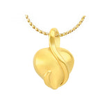 Endless Love Heart 10KT or 14KT Gold Cremation Jewelry Urn - SHIPS NOW