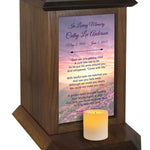 Eternal Glory God Poem Urn