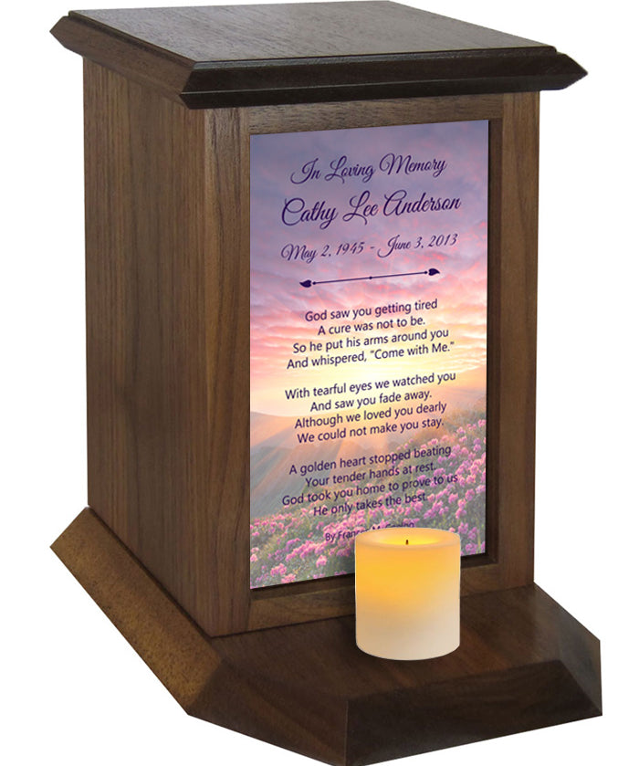 Eternal Glory God Poem Urn