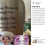 Eternal Love Photo Cremation Urn Adult Picture Urn - Tribute Wreath™ - Pro Personalization - Burial Vault Option