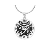 Eye of Ra Cremation Ash Pendant Urn - Love Charms® Option