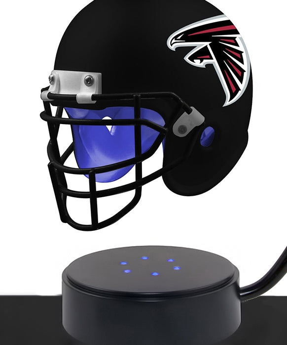 Football Cremation Urn & Atlanta Falcons Hover Helmet Décor
