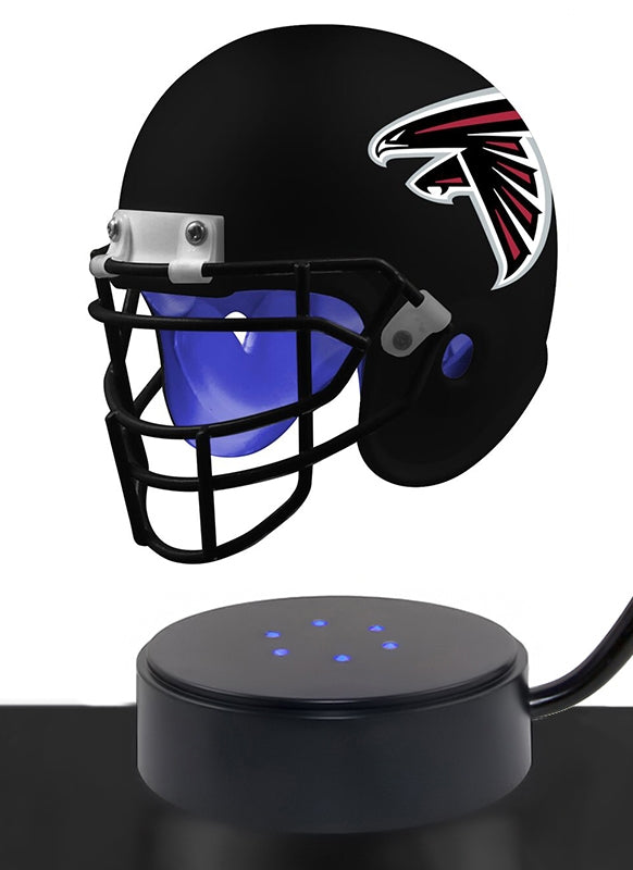 Football Cremation Urn & Atlanta Falcons Hover Helmet Décor