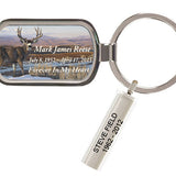 Fall Mule Deer Keychain Urn