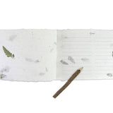 Fern Leaf Funeral Guest Book
