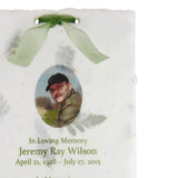 Fern Leaf Funeral Guest Book