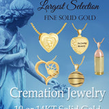 Rose Gold 10KT Bullet Cremation Jewelry Urn - ORDER NOW