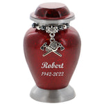 Firefighter Mini Keepsake Urn - Love Charms® Option