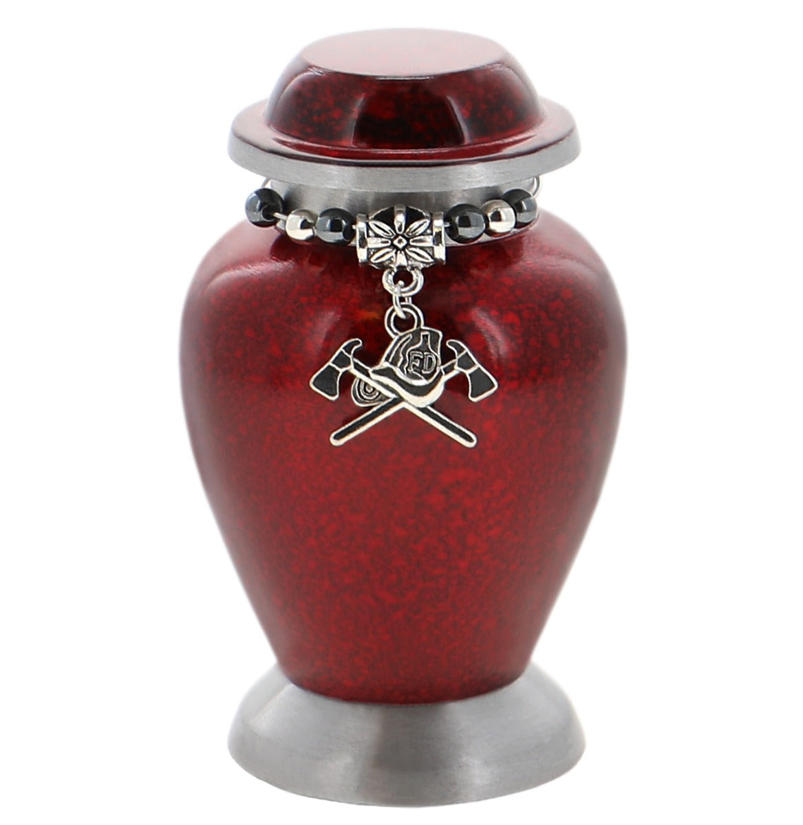Firefighter Mini Keepsake Urn - Love Charms® Option