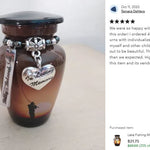 Lake Fishing Mini Urn - Love Charms® Option
