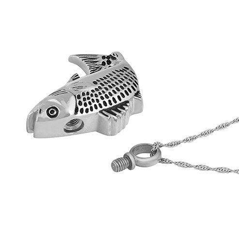 Fish Ash Pendant Urn