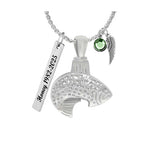 Gone Fishing Ashes Pendant Urn - Love Charms® Option