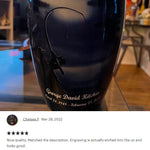 Fisherman Silhouette Medium or Adult Cremation Urn - Tribute Wreath™ - Pro Personalization - Burial Vault Option