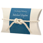 Fisherman Peaceful Pillow® Water Burial Cremation Urn - Biodegradable Burial At Sea Urn - Wide River Urn