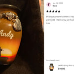 Lake Fishing Mini Urn - Love Charms® Option