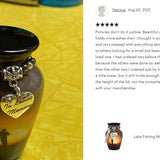 Lake Fishing Mini Urn - Love Charms® Option