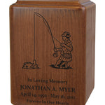 Creek Fishing Urn