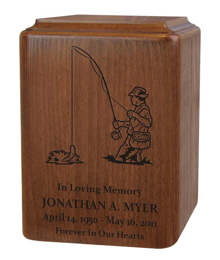 Creek Fishing Urn