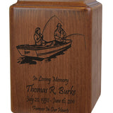 Wooden Boat Urn