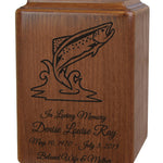 Big Trout Fishing Urn