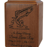 Big Trout Fishing Urn