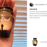 Lake Fishing Mini Urn - Love Charms® Option