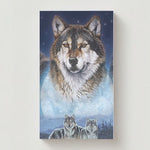 Five Wolves Moon Memorial Cards - Funeral  Cards - Celebration of Life Cards