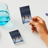 Five Wolves Moon Memorial Cards - Funeral  Cards - Celebration of Life Cards