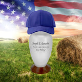 Hat or Cap Cremation Adult Urn - Cremation Urn For Men or Women - Display a Favorite Cap