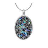 Rainbow Floral Pendant Urn - Love Charms® Option