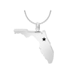 Florida State Cremation Jewelry Urn - Love Charms® ~ Engrave A Star Options