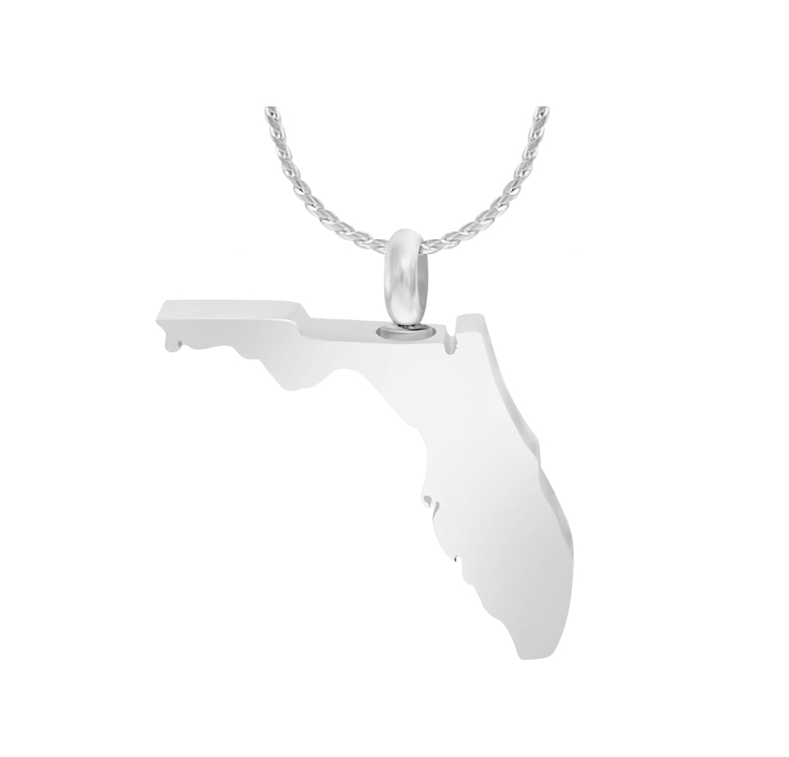 Florida State Cremation Jewelry Urn - Love Charms® ~ Engrave A Star Options