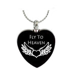 Fly To Heaven Ash Pendant - Love Charms Option