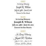Customized Engraving