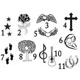Medium, Youth or Pet Wings of an Angel Leather Hearts Urn - Pro Laser Engraving