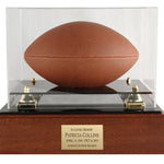 Football Case Memorial Urn - AUTOGRAPH FOOTBALL