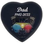 Football - Forever In Our Hearts Keepsake Urn - Stand Option