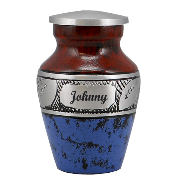 Football Mini Flag Urn