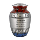 Football Red White & Blue Medium Urn