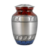 Football Red White & Blue Medium Urn