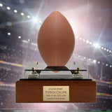 Football Teed Case Memorial Urn - AUTOGRAPH FOOTBALL