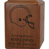 Football Helmet Urn