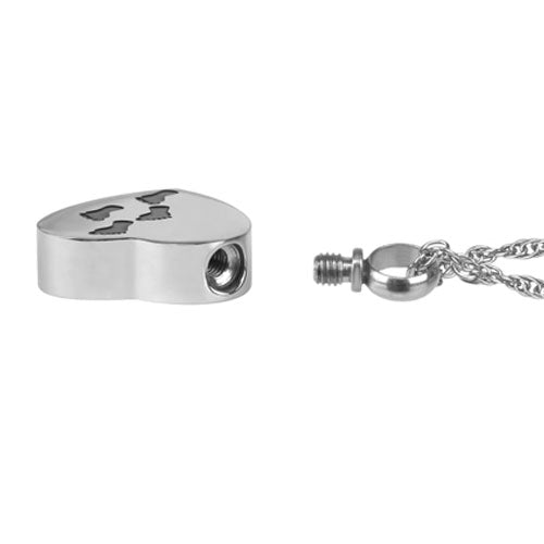 Footprints Ash Pendant Urn 