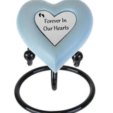 Forever Baby Blue Heart Urn