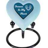 Forever Blue Heart Urn