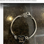 Forever In My Heart ~ Heart Bracelet Urn