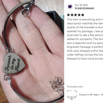 Forever In My Heart ~ Heart Bracelet Urn