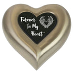 Forever Brass Heart Keepsake