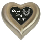 Forever Brass Heart Keepsake