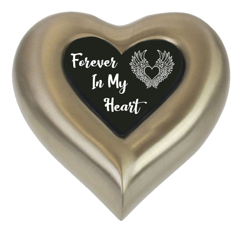 Forever Brass Heart Keepsake